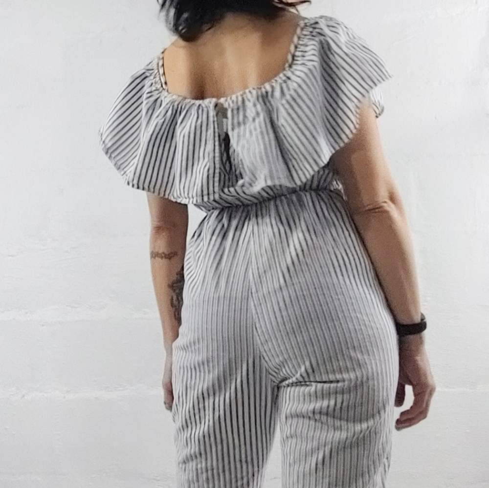 H&M STRIPE ROMPER - Picture 4 of 16